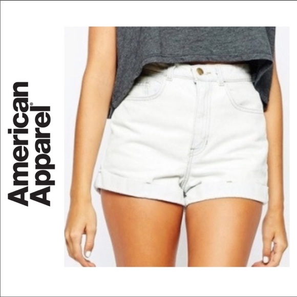 Vintage American Apparel Jean Shorts - Picture 2 of 4